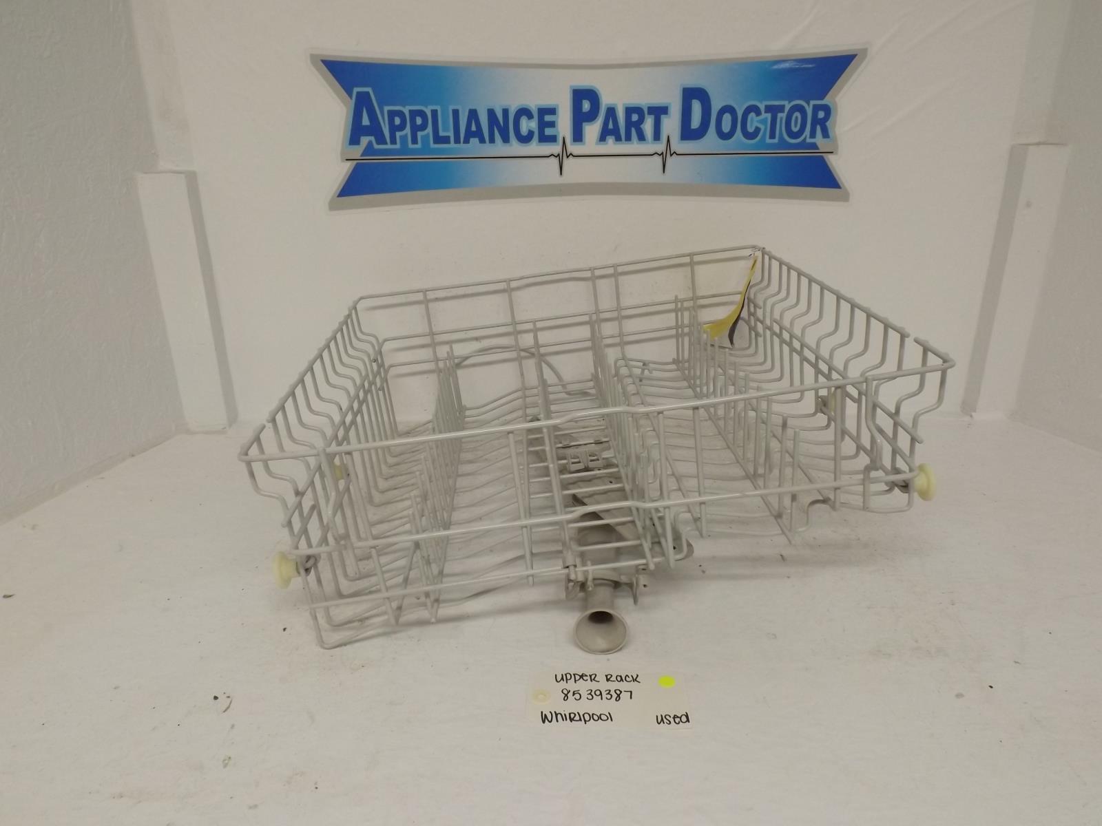 Whirlpool Dishwasher 8539387 Upper Rack Used Whirlpool Dishwasher 8539387 Upper Rack Used